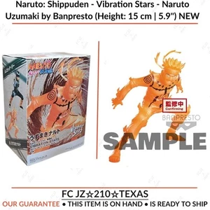 Naruto: Shippuden - Vibration Stars- Naruto Uzumaki von Banpresto (5,9" groß) NEU - Bild 1 von 11