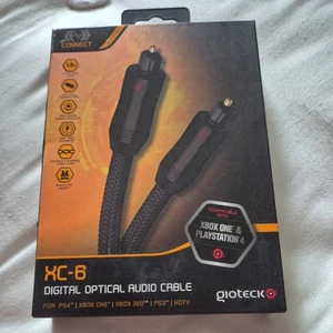 PLAYSTATION 3 PS3 PS4 XBOX 360 ONE DIGITAL OPTICAL AUDIO CABLE 1.8 metre NEW XC6 - Picture 1 of 1
