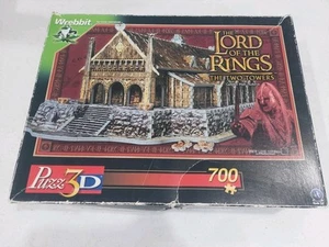 Puzz 3D Lord Of The Rings Two Towers Golden Hall Edoras 700 Piece Wrebbit Puzzle - Picture 1 of 17