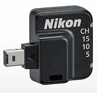 Nikon Wireless Remote Controller WR-R11b Attached to the Accessory Terminal - Image 1 of 3
