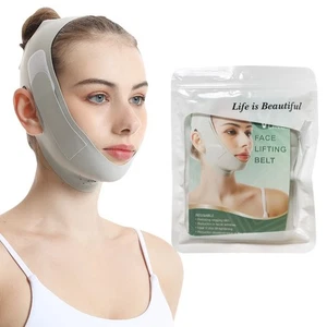 Breathable Facial Lifting Strap Resuable Face Lift Band Woman - Picture 1 of 12