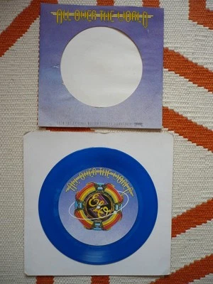 ELO Electric Light Orchestra All Over The World 10" Blue Vinyl 1980 Jet Single - Image 1 of 4