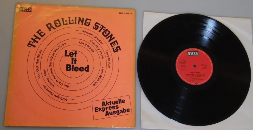Rolling Stones – Let It Bleed "Aktuelle Express-Ausgabe" (Vorab-Version 1979) - Bild 1 von 1