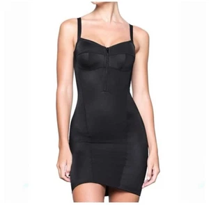 Mini Vestido SKIMS Glam Slip en Negro Ónix para Mujer Mediano - Imagen 1 de 8
