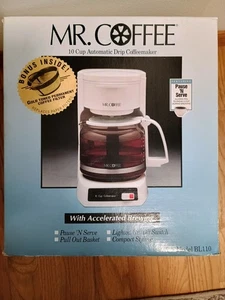 New Mr Coffee Vintage Model Number B L110 White - Picture 1 of 9