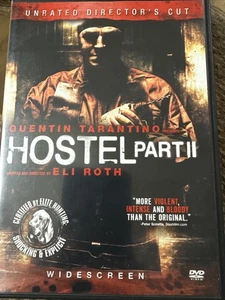 Hostel: Part II (DVD, 2007) Unrated Director’s Cut, Widescreen, Disc = EXCELLENT - Imagen 1 de 2