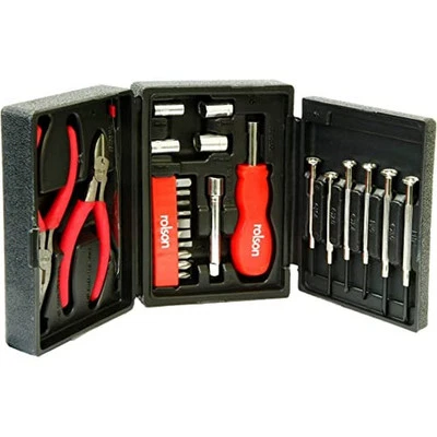Rolson 36039 25 pc Mini Tri Fold Tool Kit - Image 1 of 4