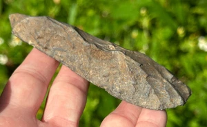 CUCHILLO PALEO UNIFACTO PUNTA DE FLECHA FLORIDA ARTEFACTO raro HERRAMIENTA HOJA DE LA EDAD DE HIELO - Imagen 1 de 14
