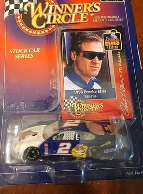Rusty Wallace  #2 Elvis Edition 1998 Taurus Car Nascar Winner's Circle 1998 - Image 1 of 3