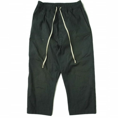 Pantaloni Rick Owens 16AW Cropped Cropped Made in Italy con coulisse Sarouel usati