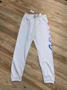 The Children’s Place Kids Girls Peace Love Pink Fleece Size Large 10/12 NWT - Picture 1 of 9