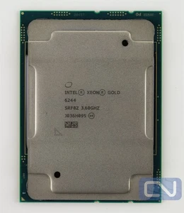 Intel Xeon Gold 6244 SRF8Z 3.60GHz 24.75MB 8-Cores LGA 3647 Fair Grade CPU - Picture 1 of 6