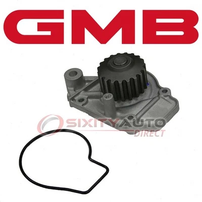 GMB Water Pump for 1988-1991 Honda CRX 1.5L 1.6L L4 - Coolant Antifreeze tu Foto 1 de 4