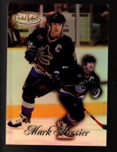 1998-99 Topps Class 1 GOLD LABEL #6 Mark Messier VANCOUVER CANUCKS
