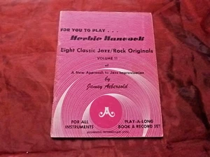 HERBIE HANCOCK Volume 11 by Jamey Aebersold Noten (Inhalt in Beschreibung) - Bild 1 von 3