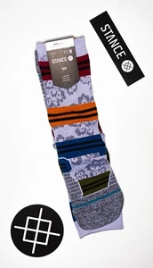 Stance Running Socks 'Flora Crew' | M | Crew | Nylon | New With Tags | 2020 - Picture 1 of 5