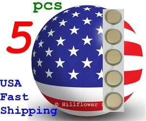 5 pcs CR1620 1620 BR1620 LM1620 Bulk 3V Lithium Battery - Picture 1 of 6