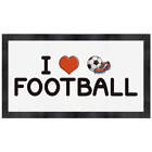I Love Football Pet Feeding Mat Pm00012369