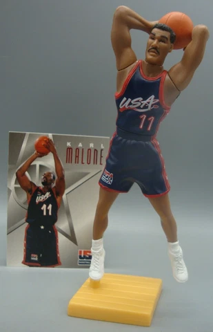 1996 USA DREAM TEAM STARTING LINEUP SLU FIGURE KARL MALONE UTAH JAZZ Cover