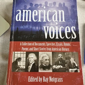 Notgrass American Voices Homeschool History & Literature Book High school - Picture 1 of 5