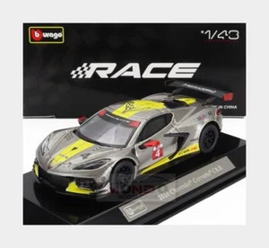 1:43 BURAGO Chevrolet C8.R 6.2L V8 Team Corvette Racing #4 Racing 2021 BU38312 M - Picture 1 of 2