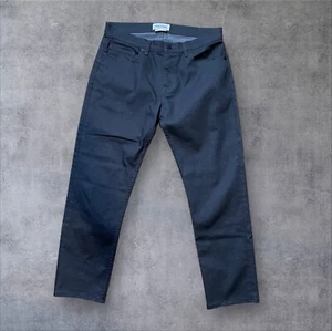 Ministry of Supply Kinetic Twill Pants Mens 32x27 Grey Heather Slim Leg 5 Pocket - Picture 1 of 11