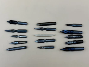 Konvolut von 15 alten Schreibfedern, neu und gebraucht, gemischt, siehe Bilder - Bild 1 von 4