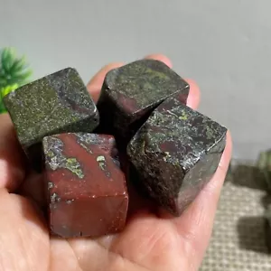 4pc 163g Natural rough dragon blood stone jasper crystal block - Picture 1 of 9