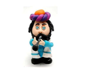 JEWISH FIGURE MADE OF CLAY HAND MADE ART DESIGNED - Picture 1 of 1