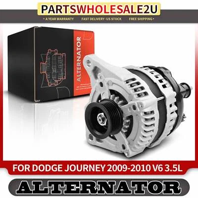 Alternator for Dodge Journey 2009-2010 V6 3.5L 150Amp 12Volt CW 6-Groove Pulley Foto 1 de 4