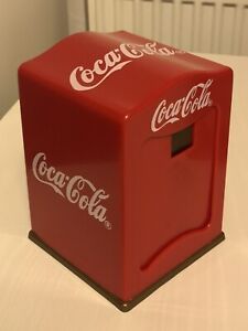 Official Coca-Cola Coke Brand Small Napkin Dispenser New