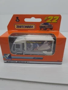 MATCHBOX SUPERFAST MB #22 JET CARGO TRUCK VENTURE STAR MISSION SHUTTLE NEW 96187 - Picture 1 of 8
