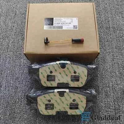 Juego de pastillas de freno delanteras con sensor de desgaste para modelos Mercedes Benz GL, GLE, GLS, ML Foto 1 de 4