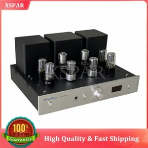 Hifi Tube Preamplifier Tube Amplifier with Silver Panel Supports Remote Control - Picture 1 of 3
