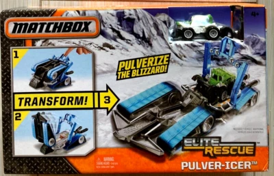 MATCHBOX Elite Rescue Pulver-Icer, Transform & Rescue 2015 NEW 4+ - Image 1 of 3
