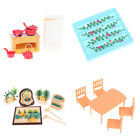 1:12 Miniature Furniture Toys Dolls Kids Baby Room Play Toy Forest Animal Family