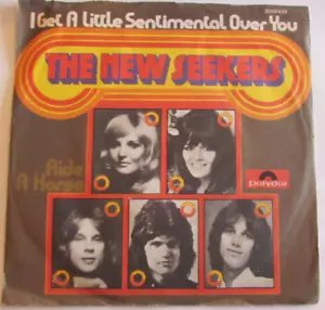 THE NEW SEEKERS I get a little sentimental over you. 7" P/S Germany 1974 - Picture 1 of 2