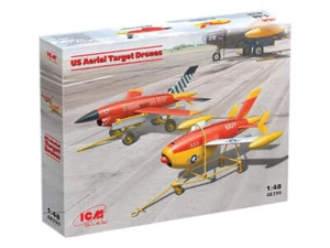 ICM Models 1/48 ICM US Aerial Target Drones Plastic Model Kit - Picture 1 of 1