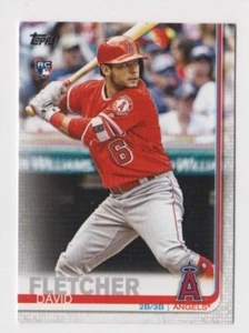 (10) David Fletcher 2019 TOPPS SERIES 2 ROOKIE LOT #520 LOS ANGELES ANGELS - Picture 1 of 1