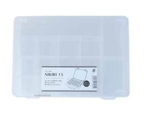 Estuche de partición química Yamada SHIKIRI 15 caja de aparejos hecho en Japón - Imagen 1 de 7