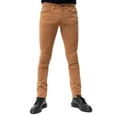 Jeckerson Mens Cotton Gabardine Pants Patches FW -21% JKUPA077NK230 - Image 1 of 4