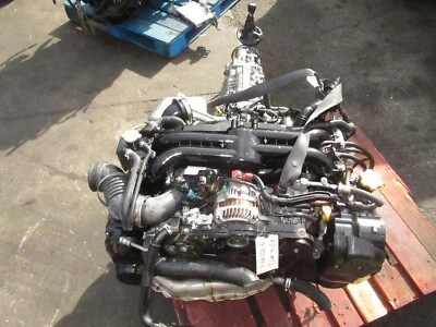 JDM Subaru EJ20X Subaru Legacy GT Engine Turbo Wrx Forester  6 Speed EJ20 - Image 1 of 4
