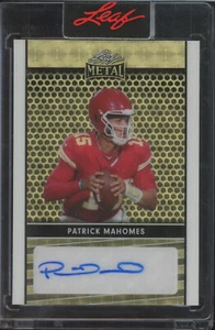 2024 Leaf Metal Gold #LA-PM1 Patrick MaHomes II 1/1 Auto Autograph - Picture 1 of 2