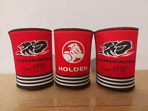 3 Holden Racing Team HRT Can Stubby Cooler Holders - V8 Supercars - Picture 1 of 4