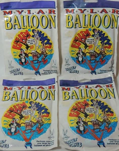 Vintage 1995 Mylan Foil Helium Balloon Looney Tunes Hope You're Back On Top Soon - Bild 1 von 4
