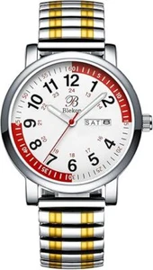 Reloj de enfermera Blekon - esfera de fácil lectura, pulsómetro, bandas elásticas, resistente al agua - Imagen 1 de 127