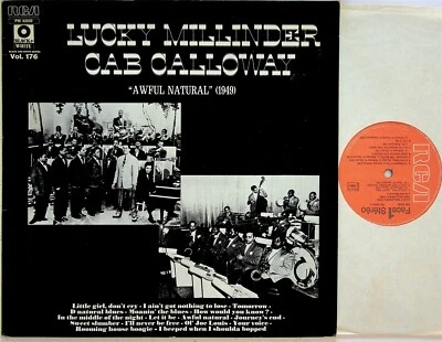 Lucky Millinder, Cab Calloway – Awful Natural LP (1977 Vinyl EX) 1949 NYC Jazz - Image 1 of 2