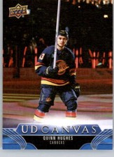 2023-24 Upper Deck Series 1 CANVAS NHL Cards Base or Black/White Pick From List