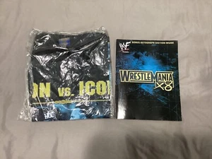 (SZ XL) Wrestlemania 18 Icon vs Icon Shirt and Magazine WWF/WWE - Picture 1 of 3