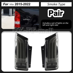 1 Pair Rear Turn Signal Light Tail Lamp For Mercedes Benz V-Class W447 2015-2022 - Picture 1 of 22